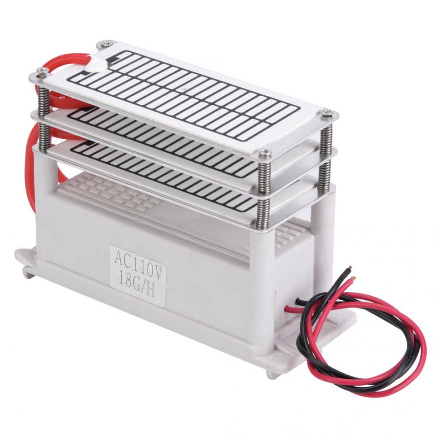 Purificador de aire integrado, generador de ozono, purificador de olores para limpieza de placas de cerámica para el hogar, generador de ozono, coche de 18g para el hogar