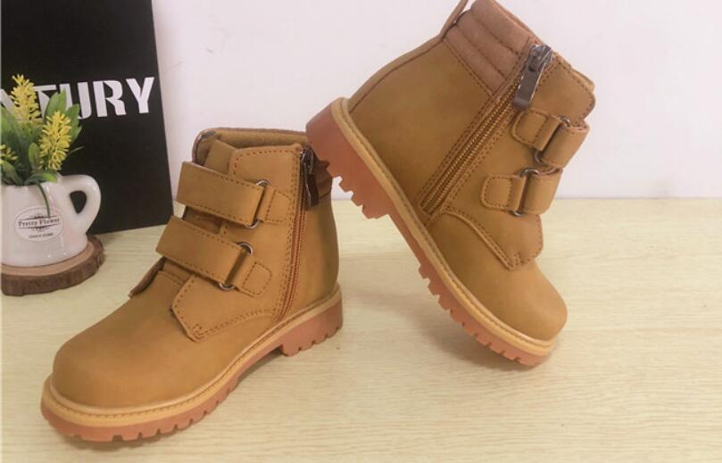 Ragazzi stivali da neve di lana Naturale di-30 gradi impermeabile e anti-slittata formato 25 a 29 wallvell