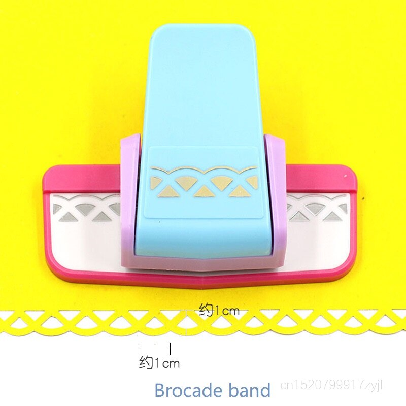 DIY Paper Cutting Tools Paper Puncher Crafting Border Hand Punch Lace Heart Flower Paper Punch for Scrapbooking Arts: C