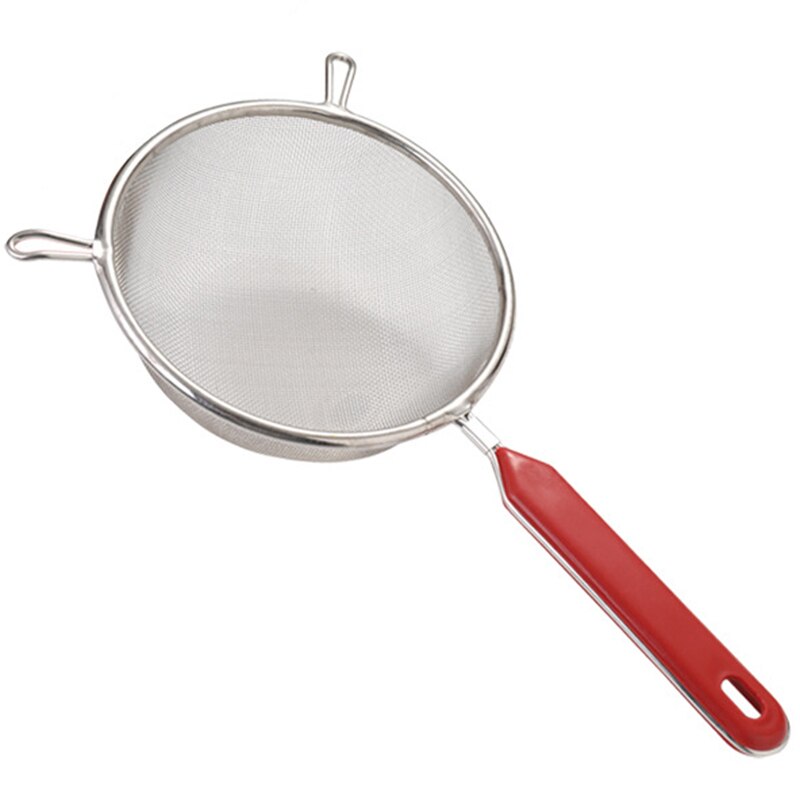 1PCS Stainless Steel Oil Sieve Strainer Soybean Milk Flour Filter Wire Fine Mesh Colanders Double Ears Kitchen Tools: 3XL