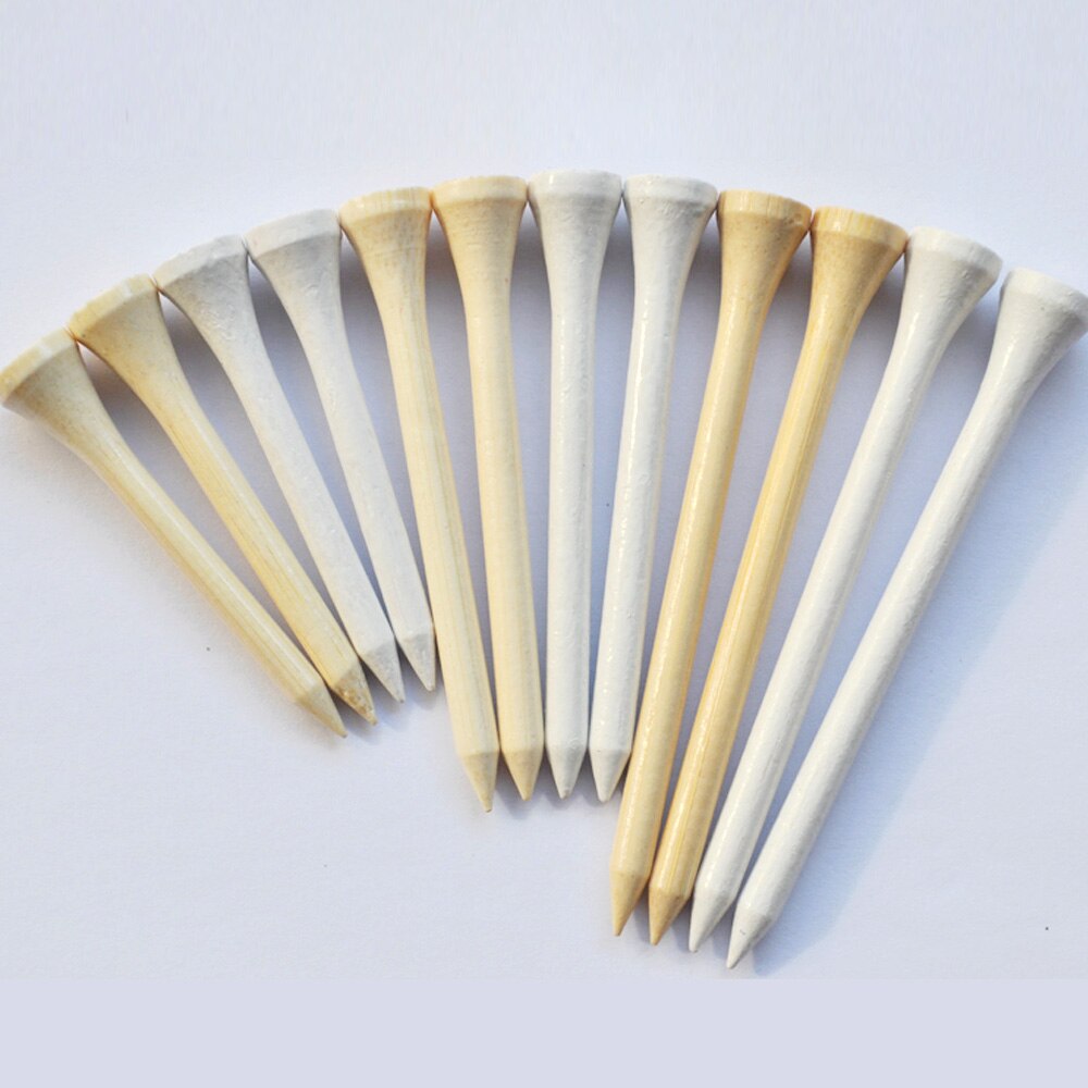 50 stk / sæt træ golf tee tees udskiftning driving range rammer træner klub tilbehør golf tees kugleholder