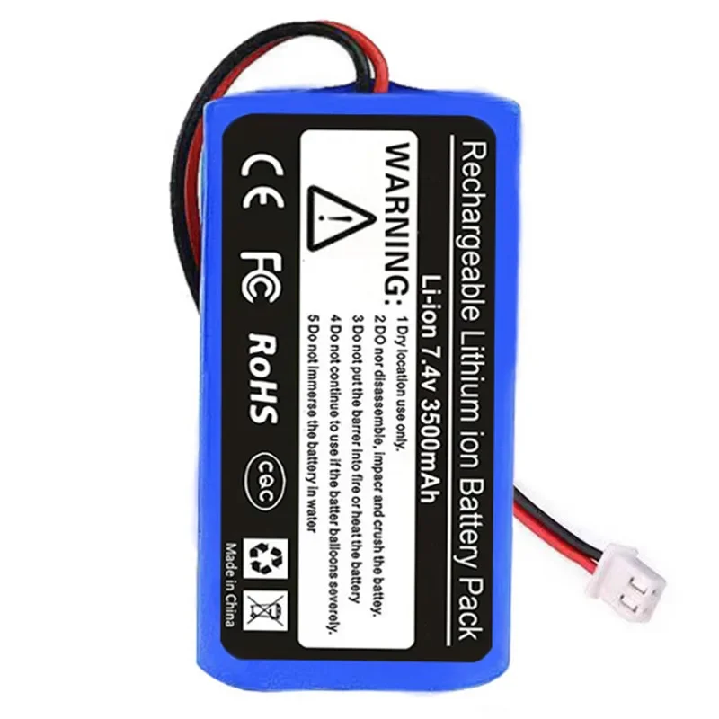 Brand . 2s1p. Rechargeable Lithium Battery Amplifier7.4 V, 3500 MAH, Power toy Accessories, LED Lights. Security Equipment..
