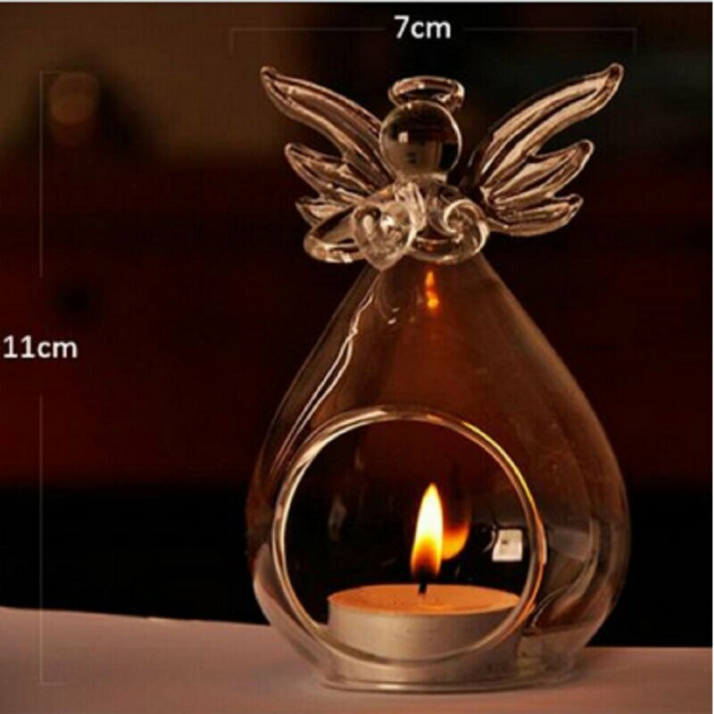 Kristal Glas Opknoping Kaarshouder Kandelaar Thuis Wedding Party Decor Kandelaar Theelichthouder Terrarium Container Decor