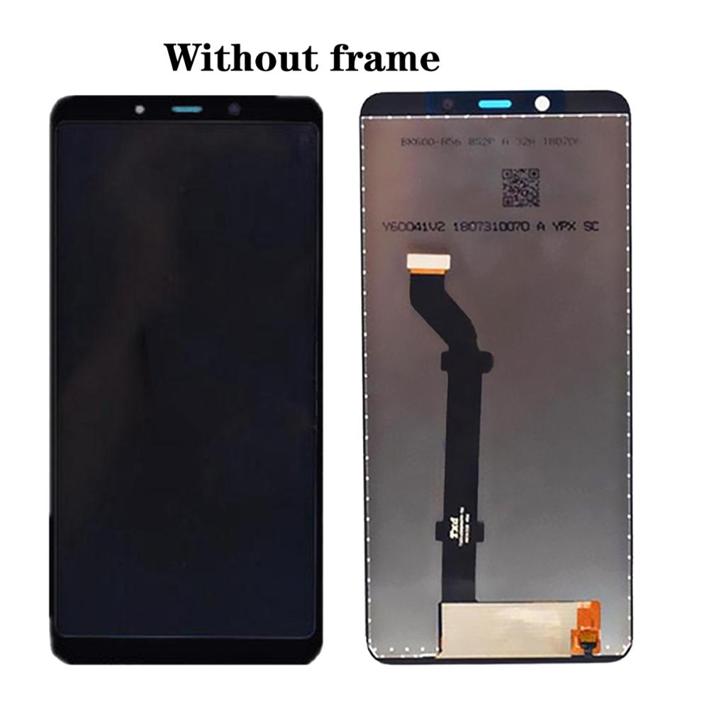 Shyueda 100% Orig 6" For Nokia 3.1 Plus TA-1118 TA-1104 TA-1125 TA-1117 TA-1113 TA-1115 LCD Display Touch Screen Digitizer: Black without frame