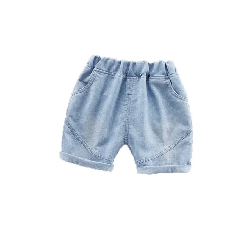 Di estate Dei Capretti Del Bambino Delle Ragazze Shorts Dei Ragazzi Dei Jeans Dei Pantaloni Dei Pantaloni Del Bambino Pantaloni di Scarsità per I Neonati Shorts Ragazze Del Cotone Denim Shorts 1-5Y: 3T