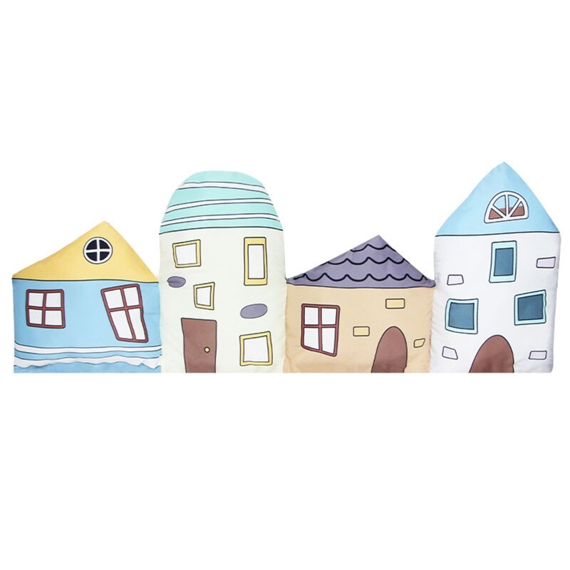 Paraurti per bambini cuscino per cartoni animati paraurti per culla protezione per lettino paraurti Room Decor 85DE: House