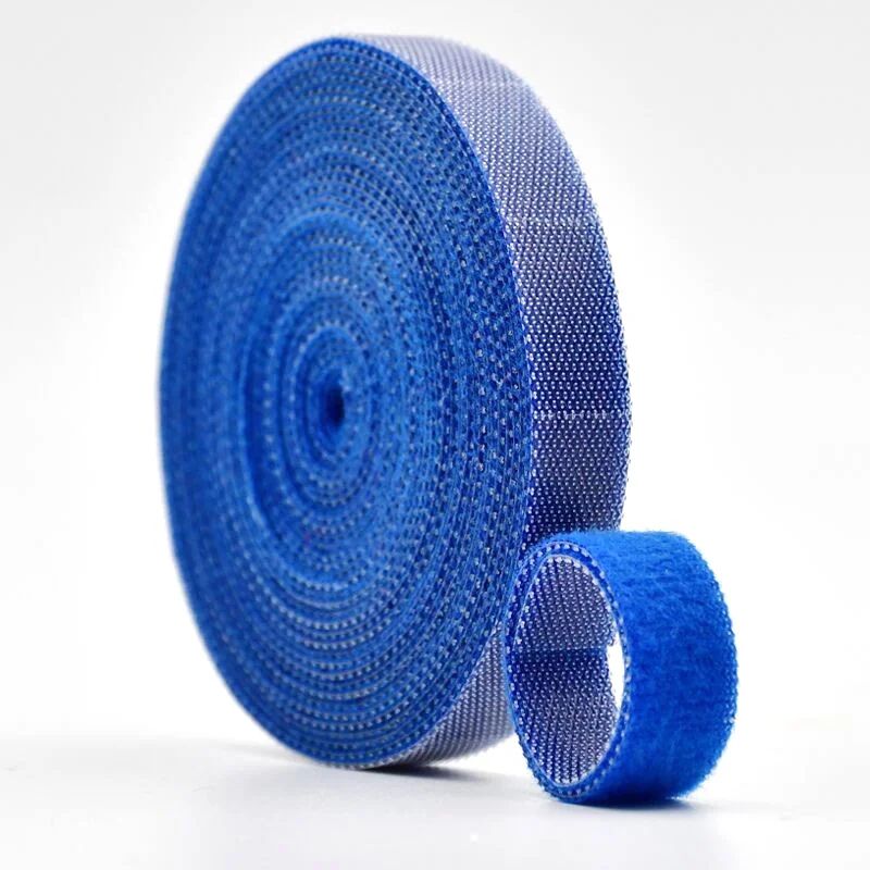 5M/Roll Reusable Fastening Tape Cable Ties Double Side Adhesive Hook and loop Strips Cable Management Tape 10/15/20/30/38/50mm: 30mm / antique silver