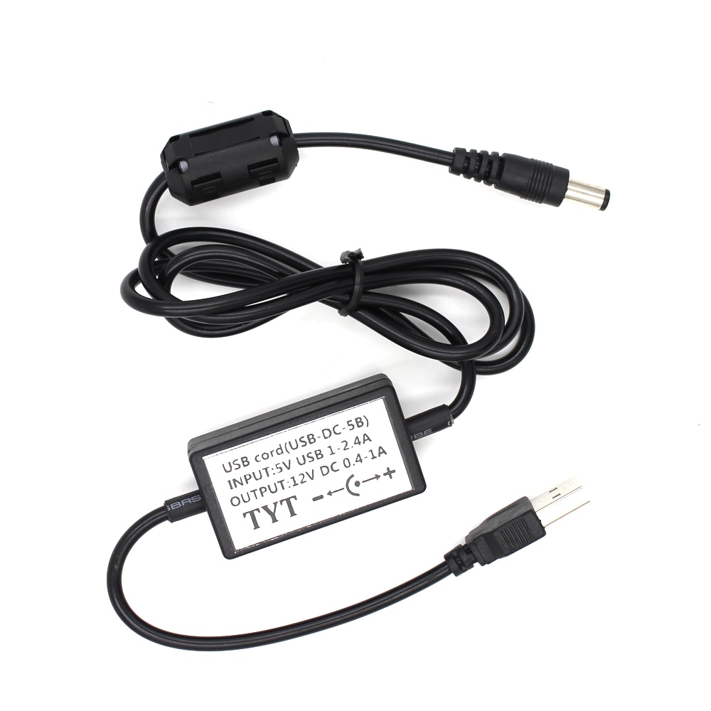 Caricabatterie Usb per TYT TH-UV8000D TH-UVF8 TC-3000 TC-MD280 MD380 MD390 Radio