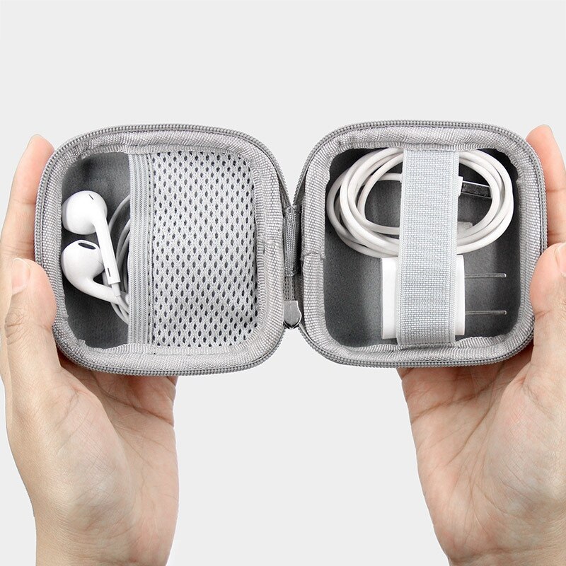 Baona Hard Drive Bags In Ear Earphone Box Headphones Portable Storage Case Bag Headphone Accessories Headset Storage Bag