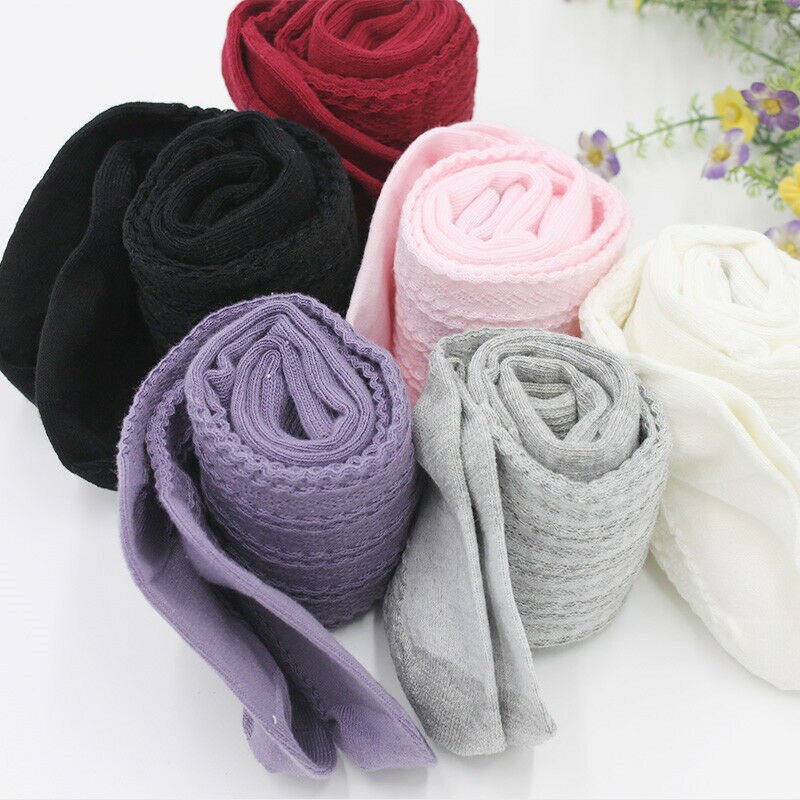 Baby Soft Cotton Stockings Newborn Baby Tights Toddler Kids Girls Tights all Cotton Warm Pantyhose Child Hosiery Stockings