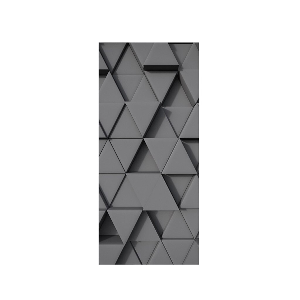 Three-dimensional Simulation Door Stickers Wooden Waterproof Door Stickers Leisure Delicate Convenience practical#1: MT1789