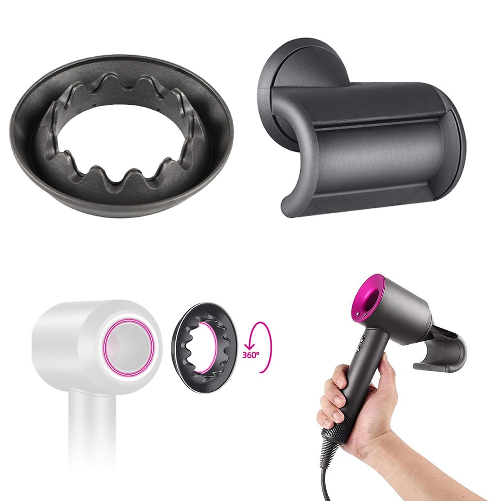 Für Dyson HD01 HD08 HD02 HD03 HD04 Sanfte Luft Befestigung wegfliegen Befestigung Für Schall Haartrockner Airwrap Filter Reinigung