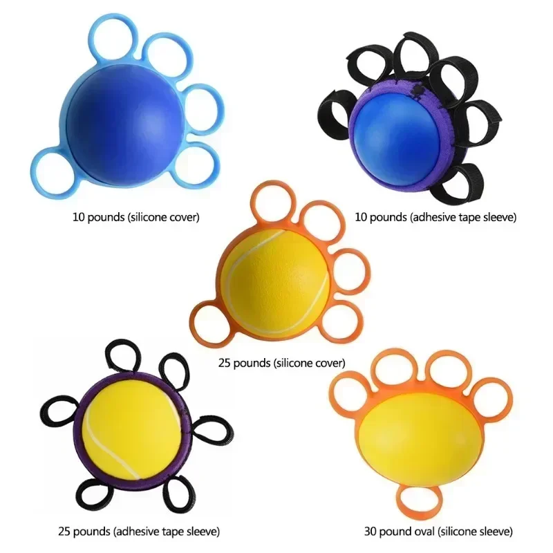 Hand Greifer Stärkung Ball Silikon Finger Übung Muskel Entspannen Handgelenk Kraft Trainer Fitness Arm Übung Rehabilitation