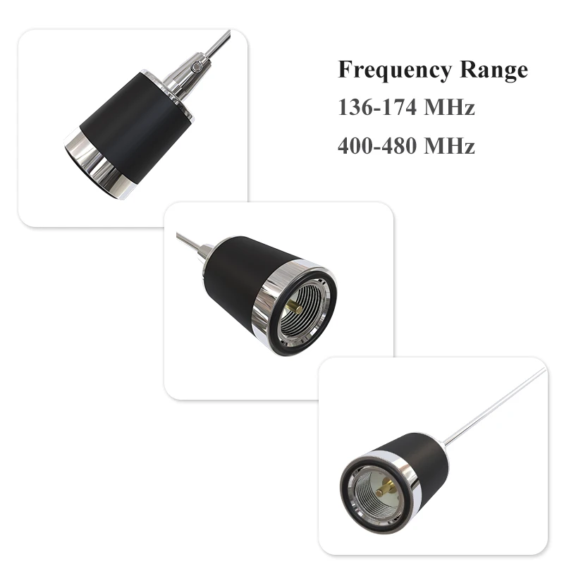 NMO Antenna Daul Band VHF/UHF 134MHz&430Mhz NMO800 51CM for Ham Car Radios Walkie Talkie High Gain Antenne Mobile Station Aerial