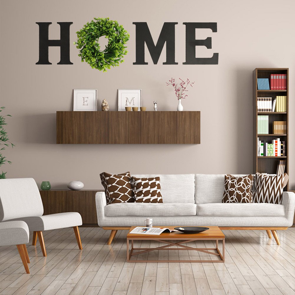 Craft Living Room Word Decor Wall Mounted Birthday Bedroom Rustic Wood Home Sign Cutout Letters Party Mantel Housewarming