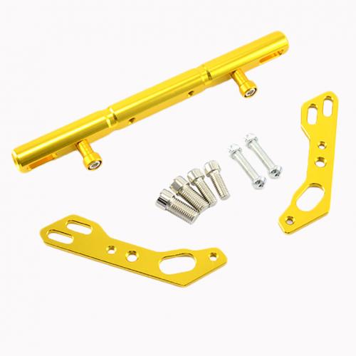 Motorcycle Aluminum Alloy Handlebar Balance Motorbike Handle Cross-bar: Golden