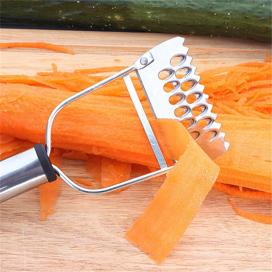 Ttlife Multifunctionele Rvs Groente Julienne Rasp Dunschiller Cutter Aardappel Wortel Fruit Slicer Kitchen Tools