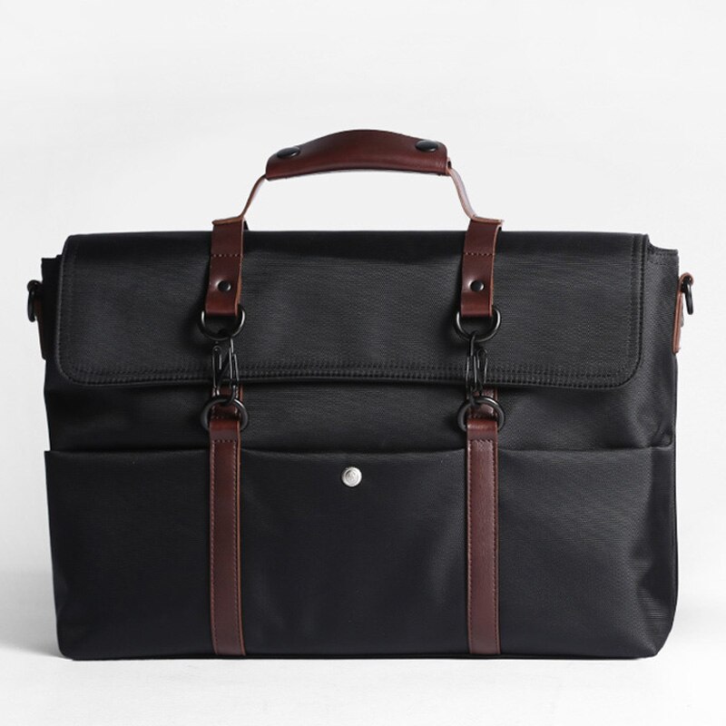 Vanntette menn forretningskofferter mannlig crossbody skulderveske nylon laptop messenger bags enkle reise uformelle håndvesker  xa636zc