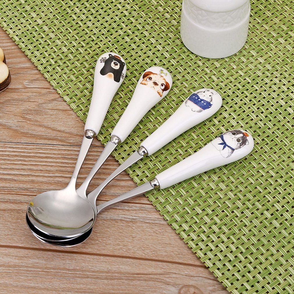 children's tableware stainless steel cutlery fork spoon cartoon stainless steel spoon set children's meal