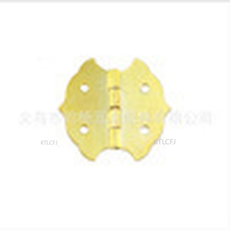 6Pcs Antique Hinge Lace Hinge Long Hinge Wooden Box Hinge Strip Hinge Packing Box Accessories 90 Degree Hinge