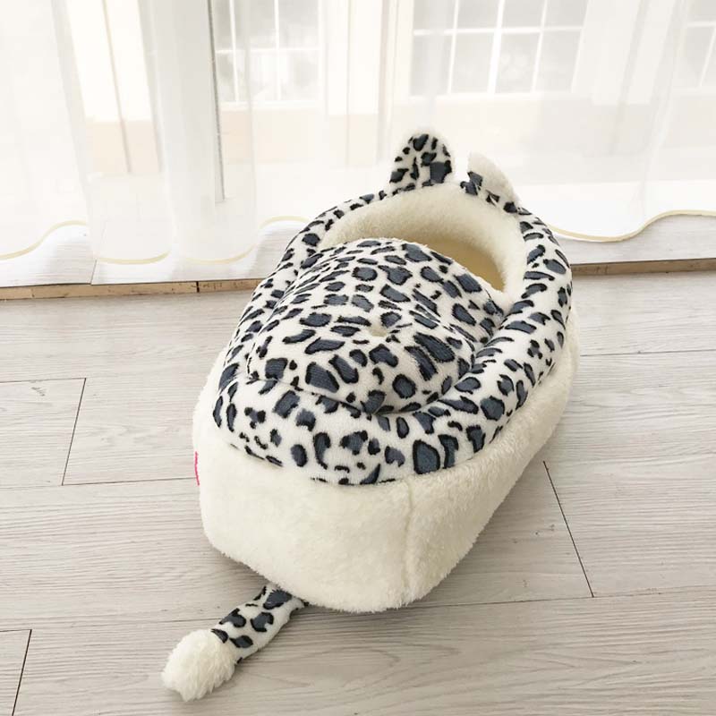 Pet cat dog house bed soft warm nest kennel bed cave house sovepose matte telt kjæledyr vinter varmt hus for små hundekatter