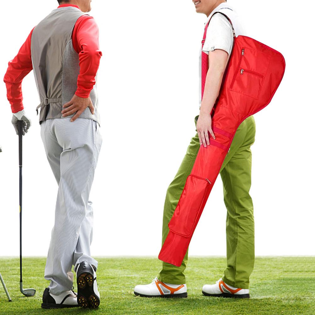 Portable Golf Shoulder Strap Padded For Carry Bag Foldable Easy Ajustable Lightweight Golf Training Pouch Case