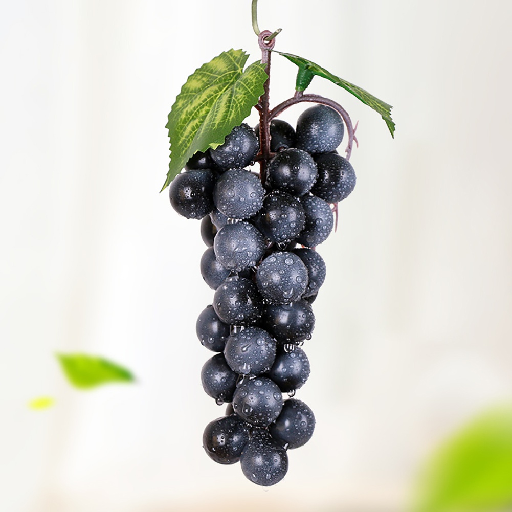 36 Grapes Per Bunch Simulation Grape Bunches Frost Grape Raisin Simulation Decorations Home Party Desktop Decoration: B