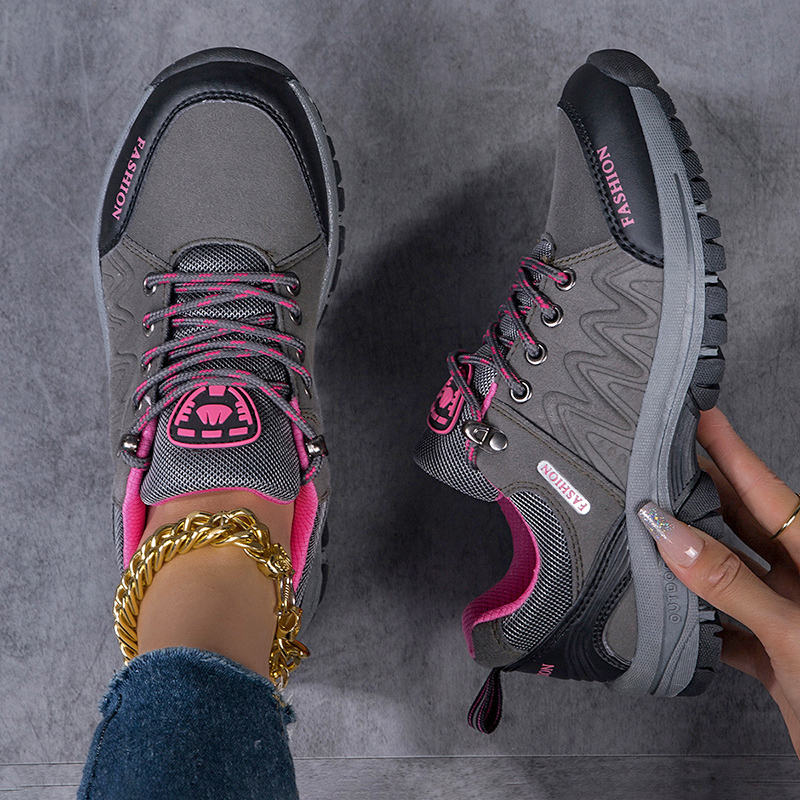 Damen-Wanderschuhe, wasserdichte draussen-Sneaker, rutschfeste Wanderschuhe, bequeme Schuhe, Kletterstiefel, Sportschuhe für Damen