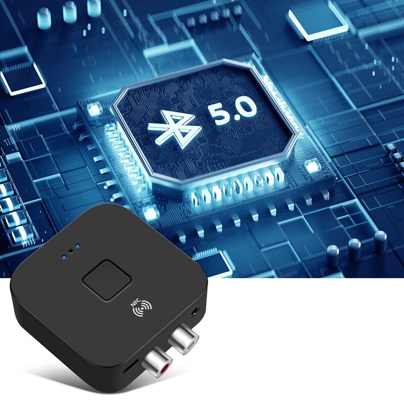 5.0 Bluetooth Audio Receiver, Wireless Bluetooth AUX3.5 Interface, Suitable for Old Speakers