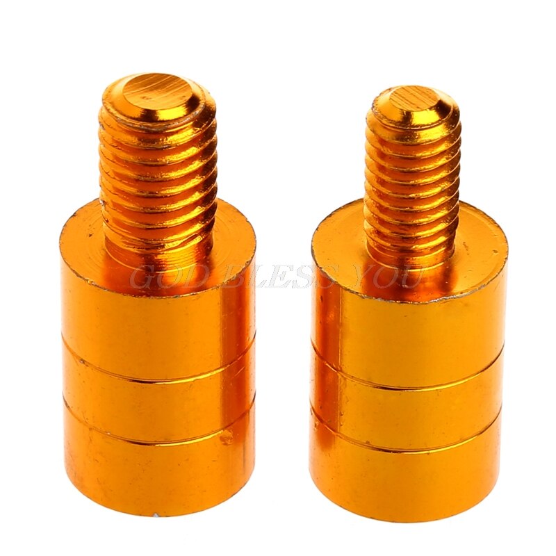 Fishing Landing Net Handle Connector Thread Adapter 10mm To 8mm 8mm To 10mm
