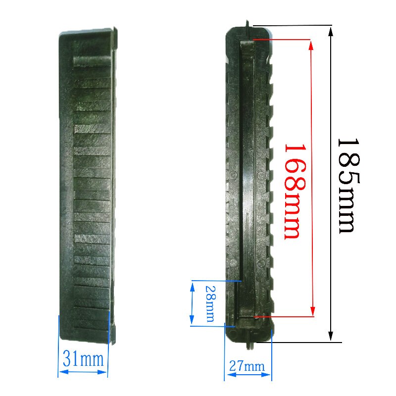 Durable Black Windsurfing Board Mast Box 70%Nylon and 30% fiber Vented Windsurf Sup Surf Board Accessories Stand SUP FIN Box