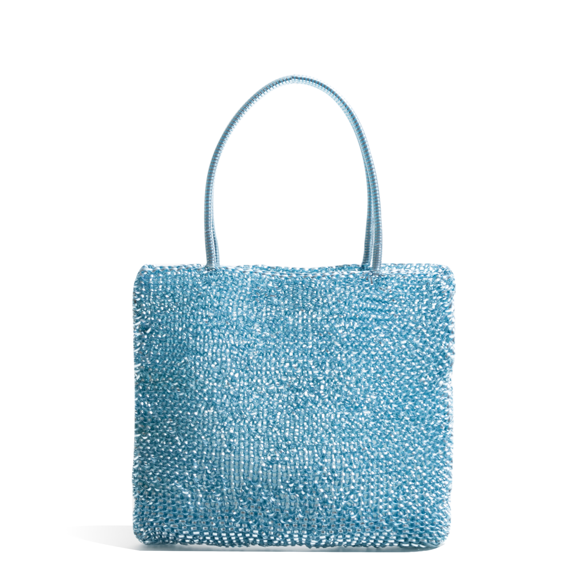 Lyxig trendig märkesväska i pvc för små hobos för damer, kvällsfest, clutch, telefonväska, enfärgad, elegant, enkel tote-väska: Lavendel-