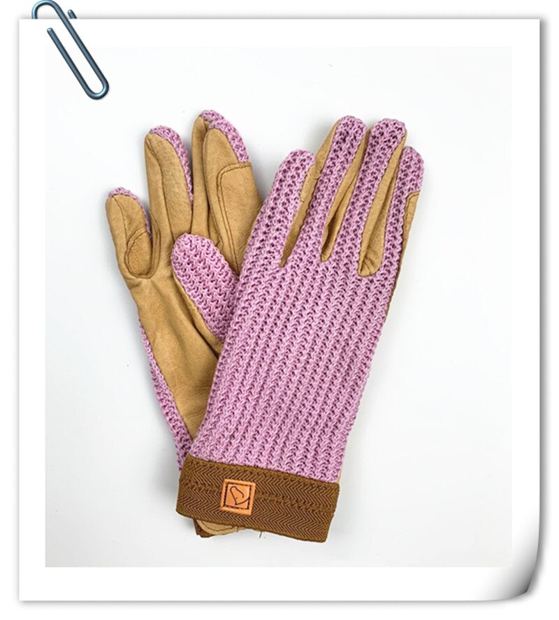 Reiten Handschuhe freundlicher Atmungsaktive Reit Pferderücken Handschuhe Männer Frauen freundlicher Pferd Reiter Ausrügestochen Rennen draussen Sport: 6 / Rosa
