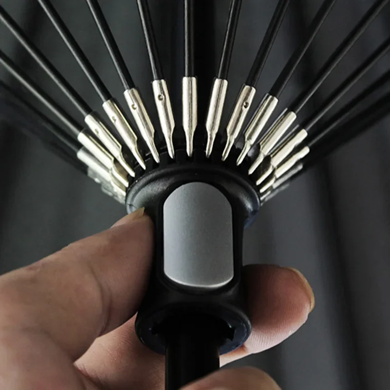 Olicat 24k guarda-chuva longo reto à prova de vento forte cabo de madeira guarda-chuva de chuva feminino homens negócios marca de vidro