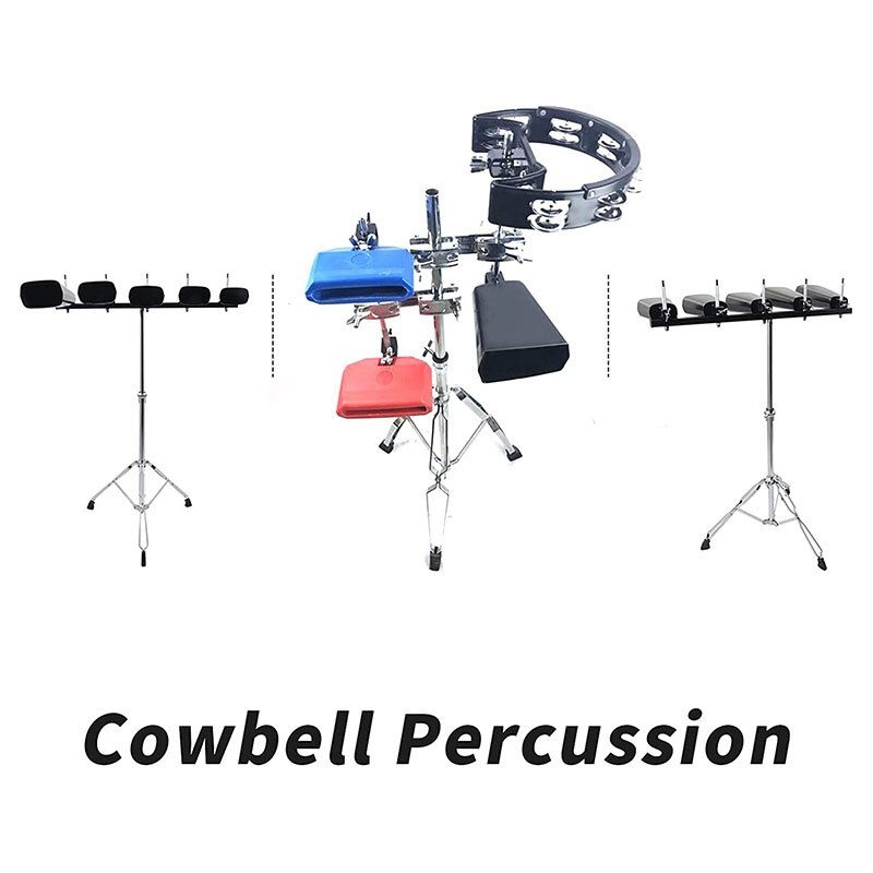 Cowbell Cow Bells,Cow Bell For Drum Set Hand Percussion Instruments Cowbells With Handle Stick Castanets