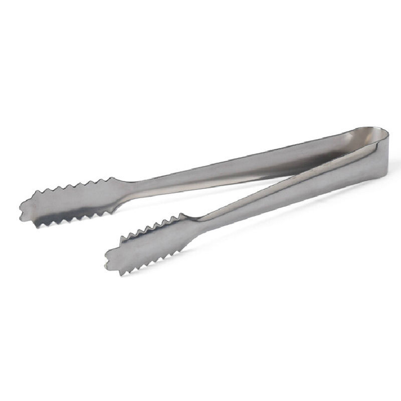 1Pcs/lot Ice Tongs Tool Bar Stainless Steel Barbecue Clip Bread Food Ice Clamp Kitchen Accessories