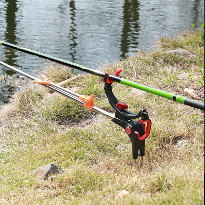 360 Degree Adjustable Fishing Pole Holder Universal Fishing Rods Fix Pole Holder Sea Lake Fishing Rod Stand Fishing Accessories