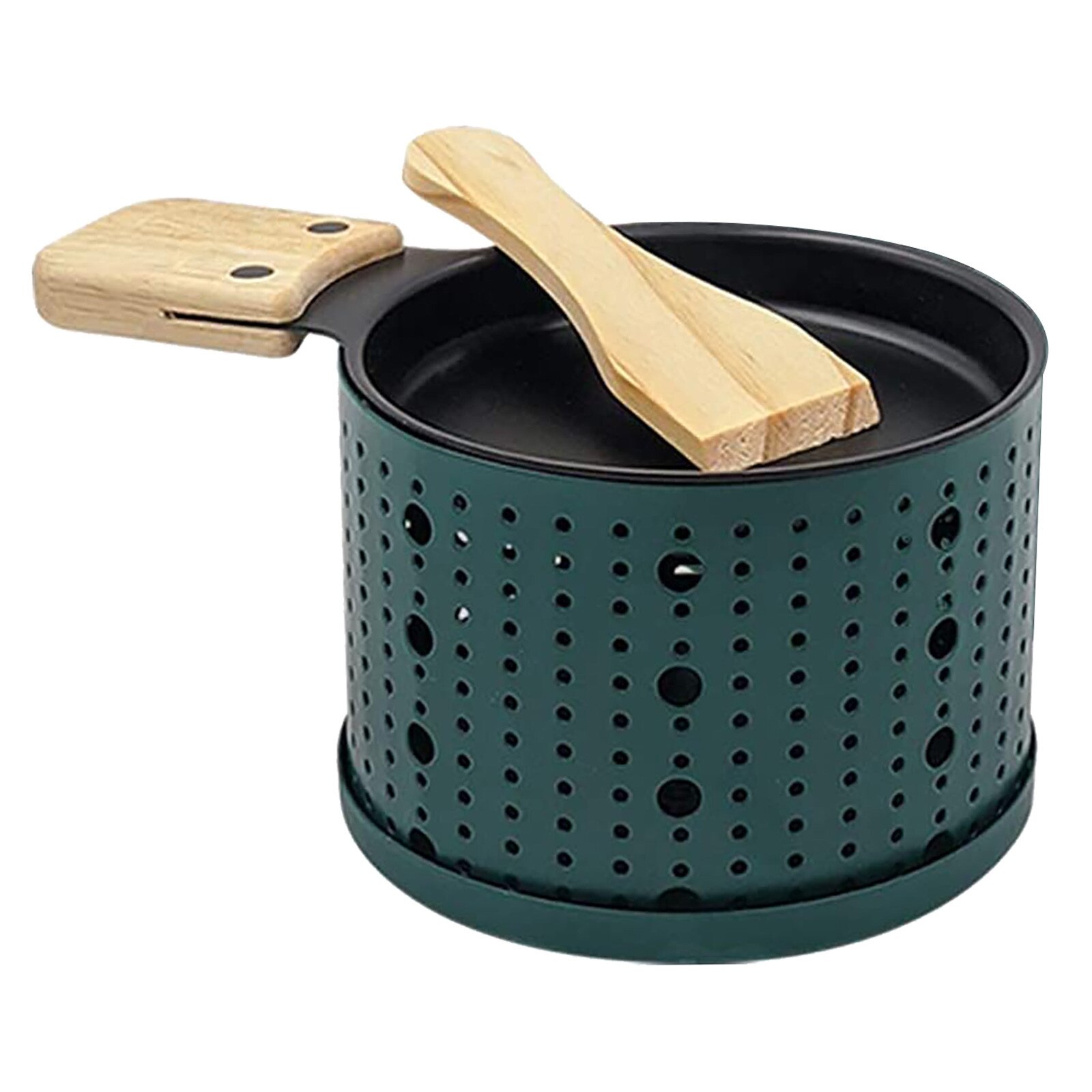 4 # Picknick Keuken Benodigdheden Kaars Trage Oven Kaas Kaas Brood Grill 4Pcs Non Stok Gegrilde Pan Bakplaat keuken Gereedschap: 1PCS