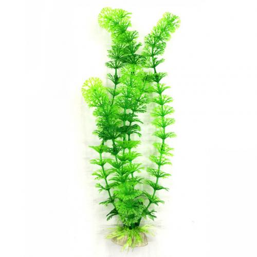 Plantas acuáticas artificiales que brillan en la oscuridad, acuario, decoraciones para acuarios, suministro de decoraciones para el hogar: Verde