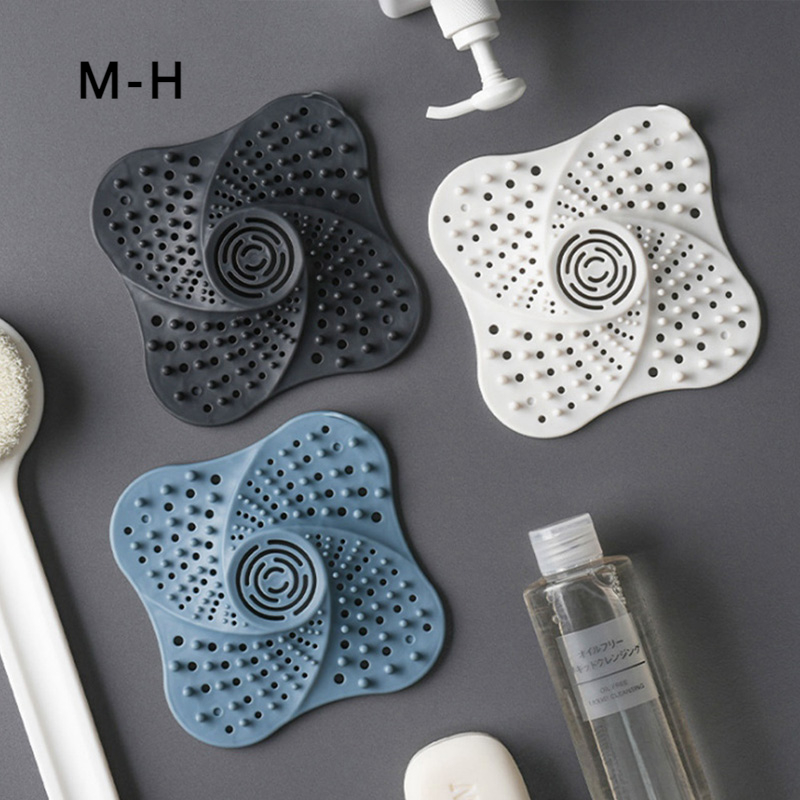 Bouchon de cheveux Anti-blocage, piège à bouchon, couvercle de vidange de sol de douche, filtre de crépine d'évier, accessoires de salle de bains et de cuisine