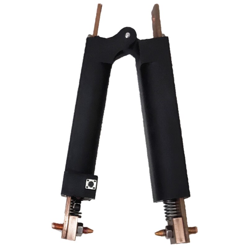 Spot welding machine integrated weld pen hand held automatic trigger multi functional split butt welding tongs polymer to nickel