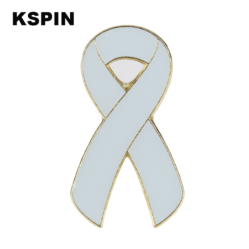 Lint Borstkanker Awareness Revers Pin Aids Metalen Badge Pin Broche Decoratieve Knoppen voor Kleding XY0025