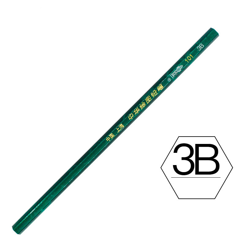 Sketch pencil Student Art Pen Child Drawing Pen Wooden pencil School exam pencil kid practice pen Office pencil HB: 3B