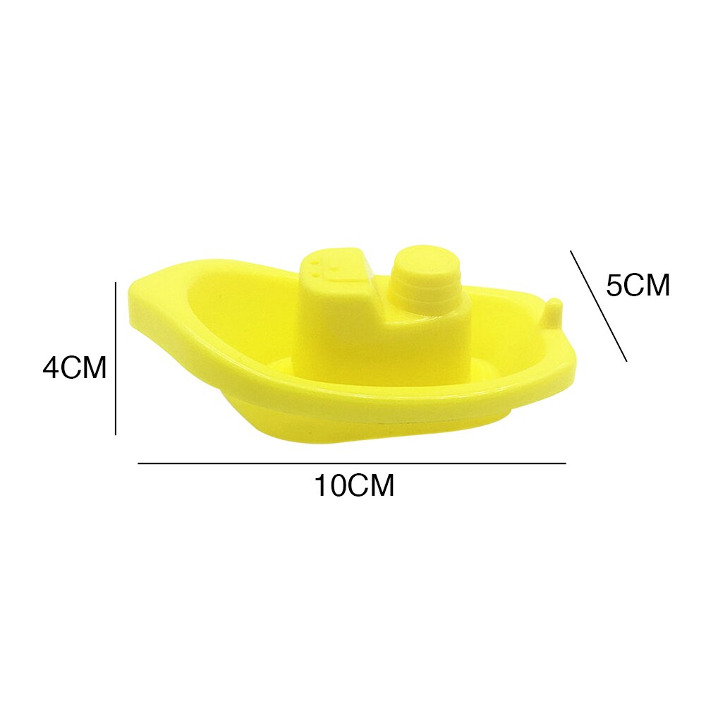 4 Stck freundlicher Spielen Schlecht Wasser Schwimm Schiff Boote Spielzeug freundlicher Badewanne Hause Spaß Baby Pädagogisches einfallsreich