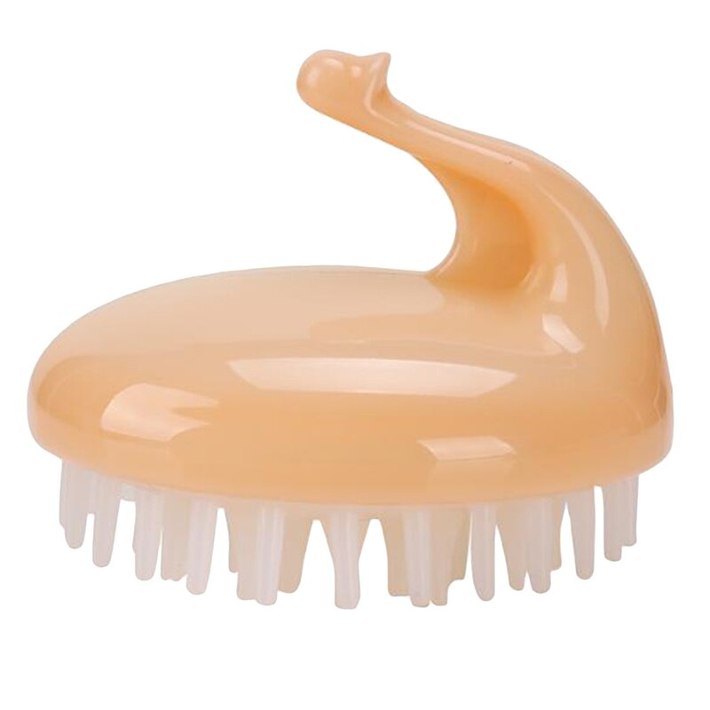 bambino testa lavaggio dei capelli cuoio capelluto shampoo spazzola ad aria pettine strumento per la cura della pulizia massaggiatore morbido spazzole attrezzo per il bagno: come immagine