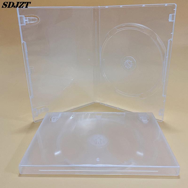 1PCS CD Storage Box Transparent DVD Case CD Package Portable for Home Cinema - Single Disc