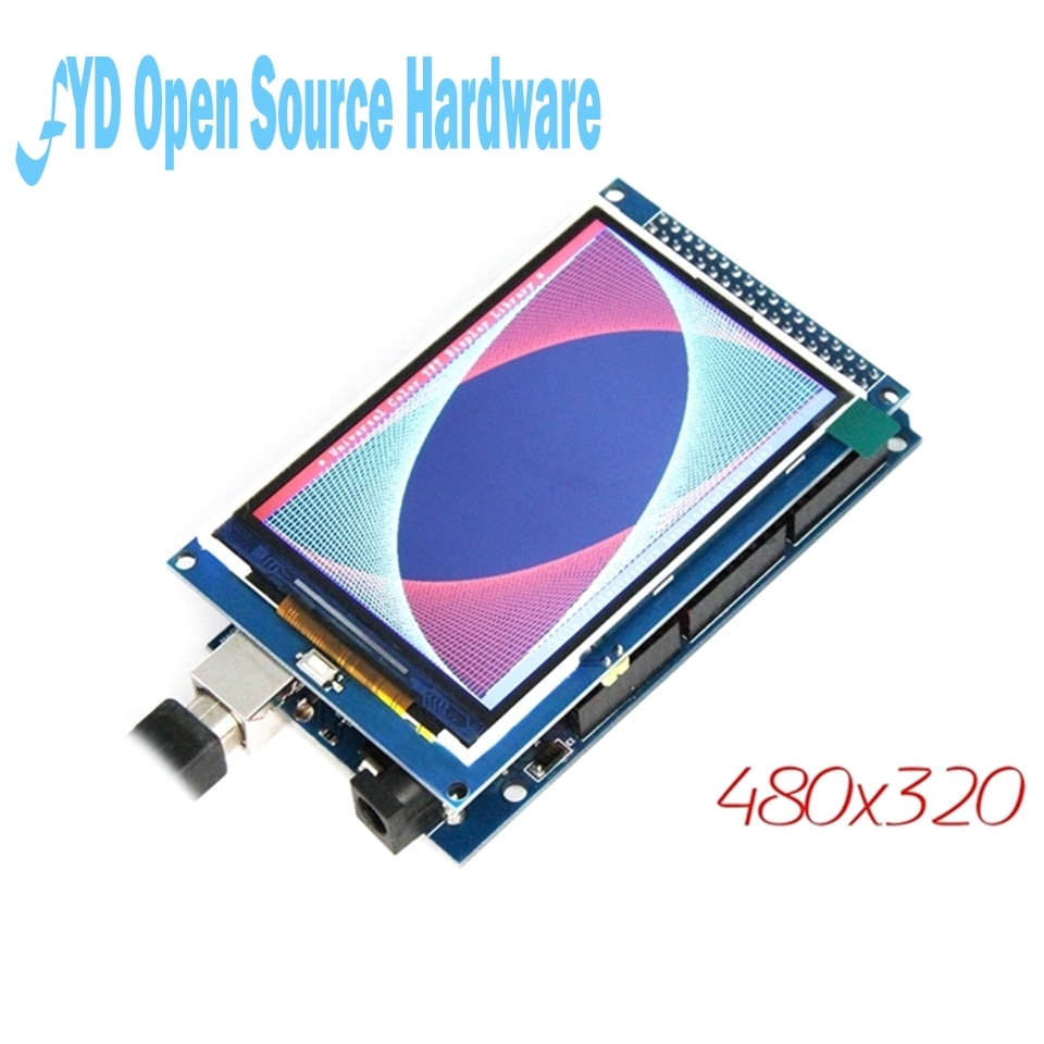 3.5 inch TFT color display module 320X480 Ultra HD support Ar Mega2560