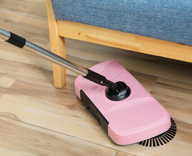 2 in 1 Portable mop Hand push lazy broom Household Hand-push sweeper
