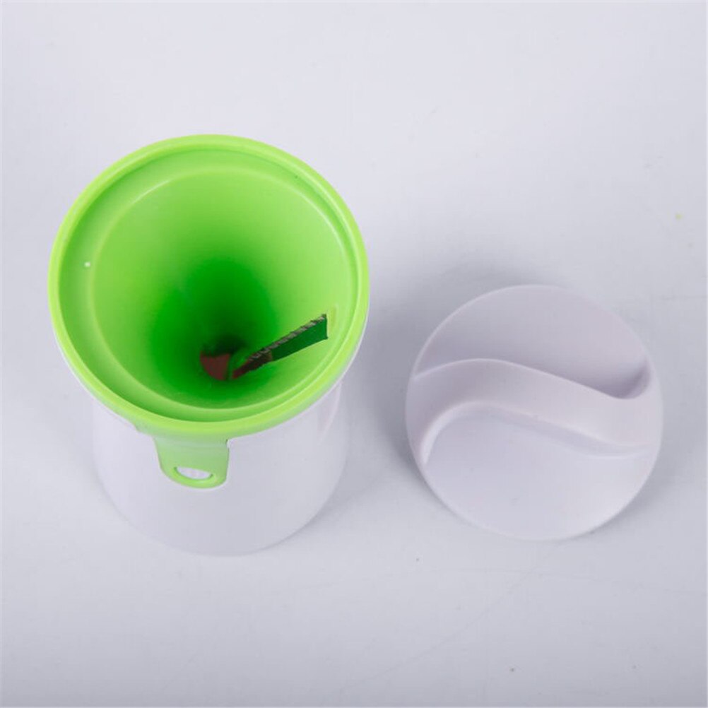 1pc Practical Kitchen Handheld Vegetable Cooking Spiralizer Slicer Tools Plastic + Metal Spiral Cutter 14*7cm