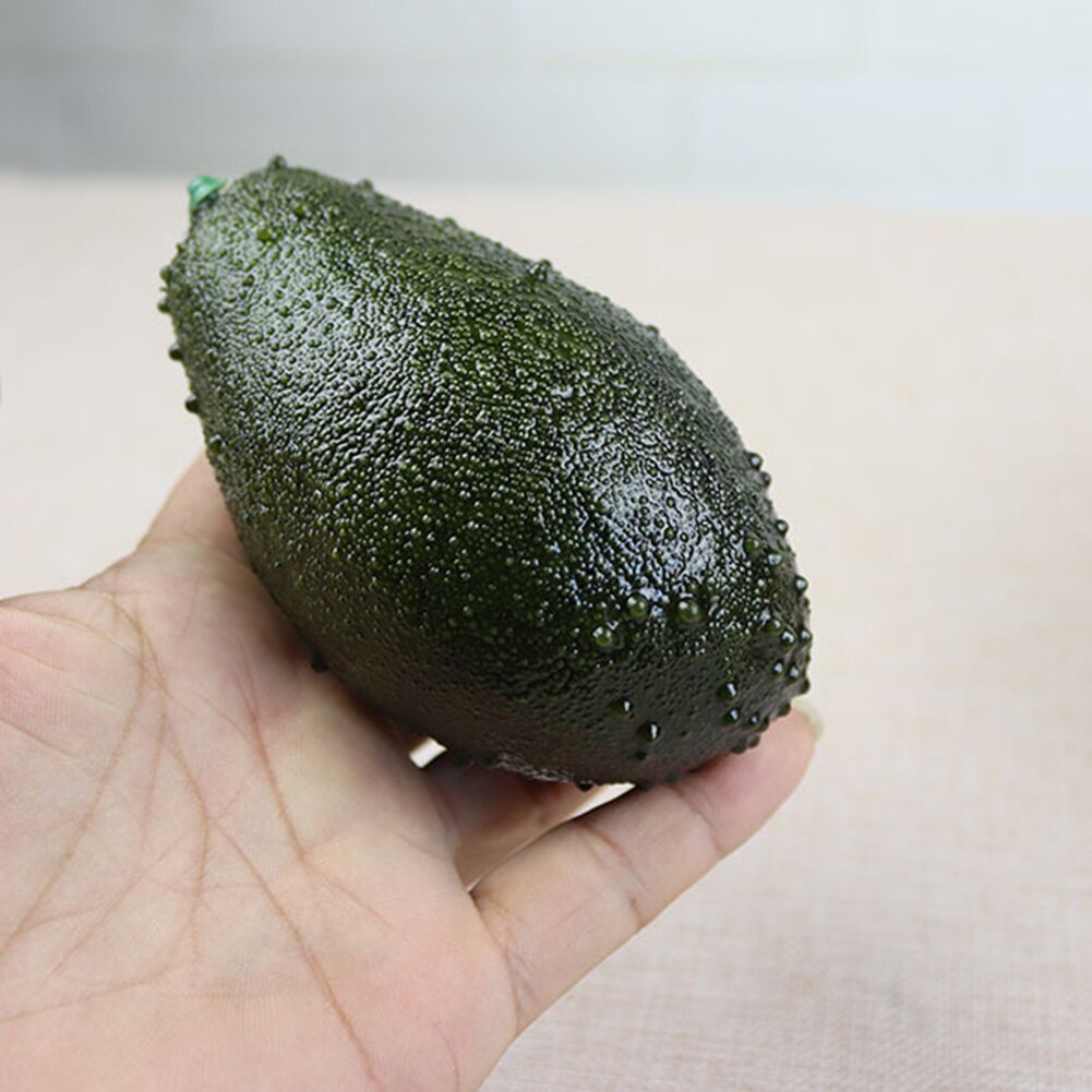 1pcs Kunstmatige Fruit Groenten Avocado 'S Levensechte Nep Fruit Decor Schilderen Fotografie Props Thuis Party Festival Decoratie
